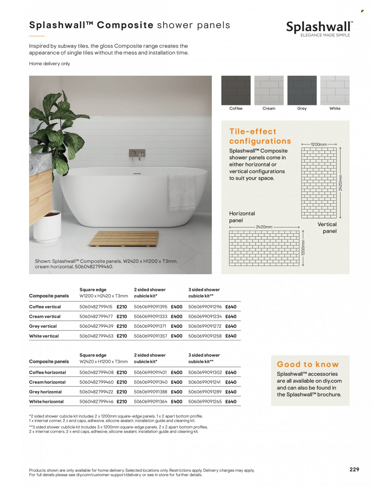 B&Q offer. Page 229