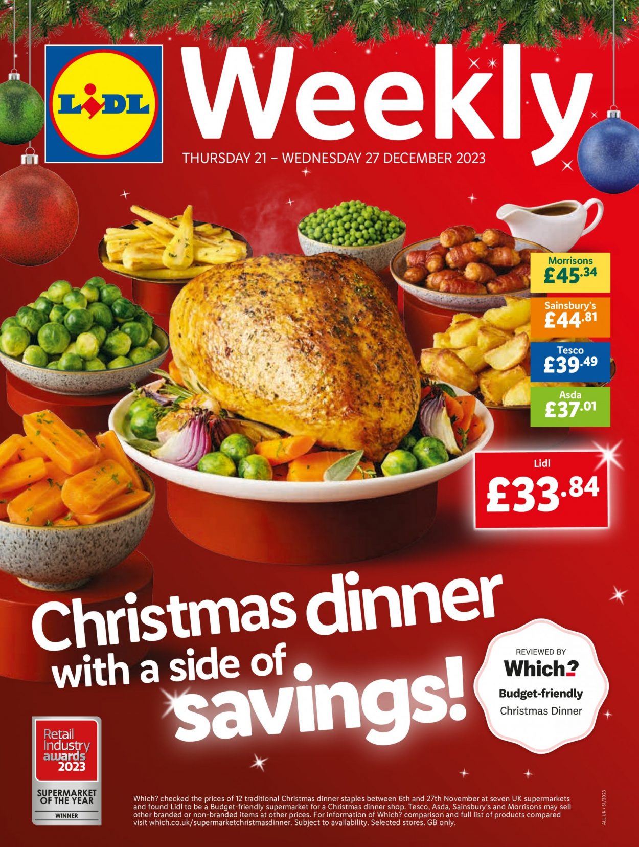 Lidl offer - 21/12/2023 - 27/12/2023. Page 1