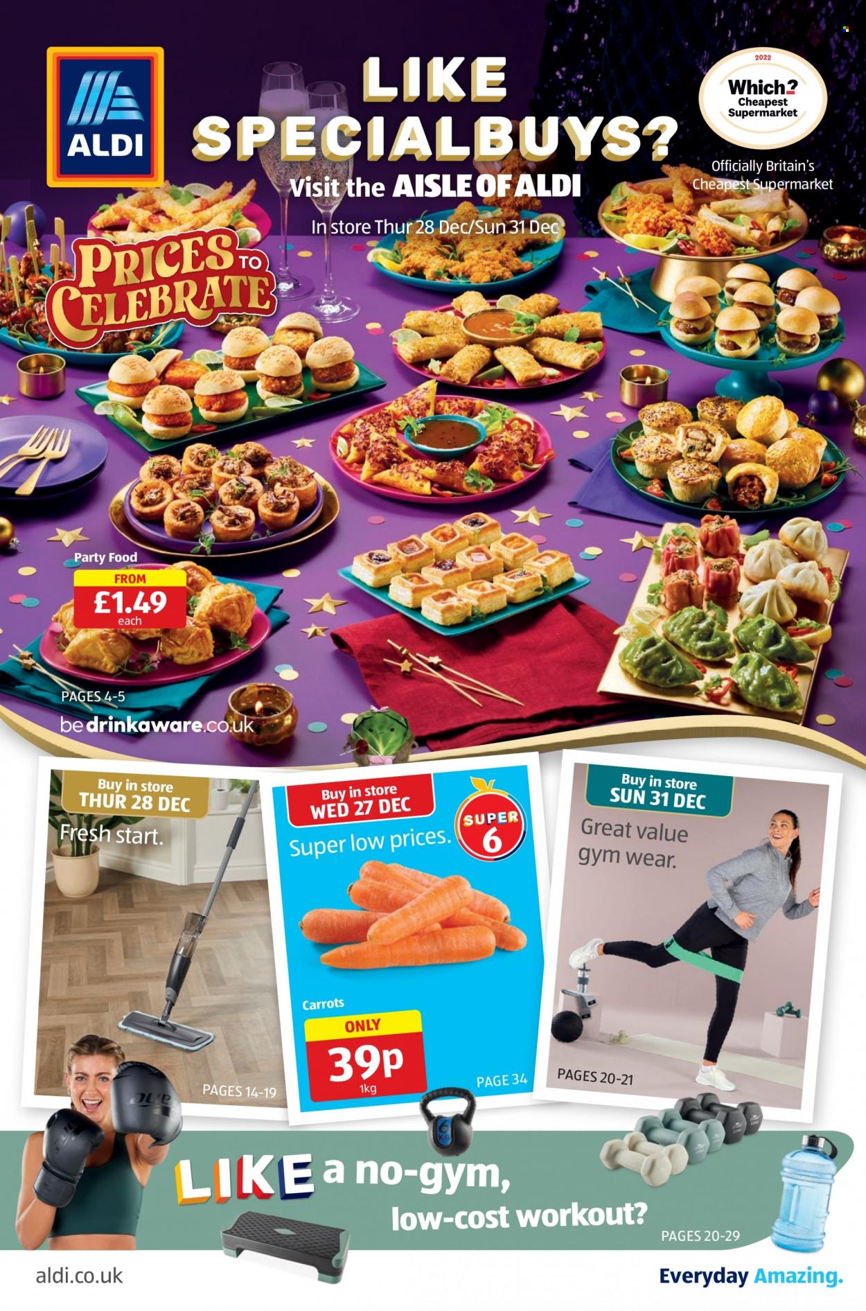 Aldi offer - 28/12/2023 - 31/12/2023. Page 1