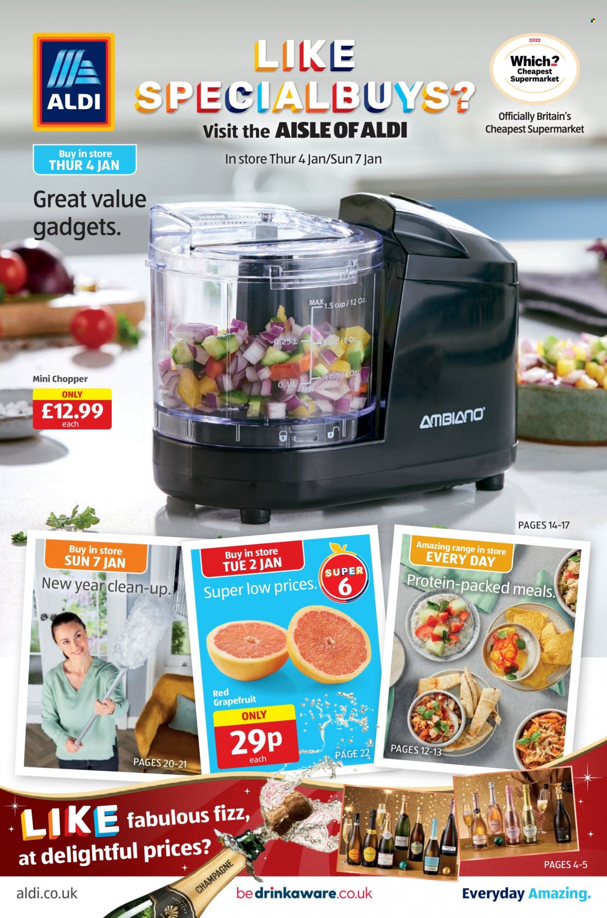 Aldi offer - 04/01/2024 - 07/01/2024. Page 1