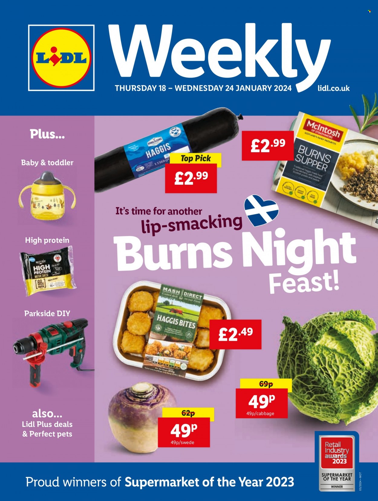 Lidl offer - 18/01/2024 - 24/01/2024. Page 1