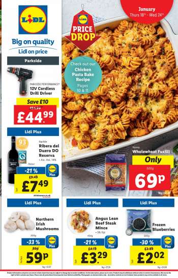 Lidl offer  - 18/01/2024 - 24/01/2024.