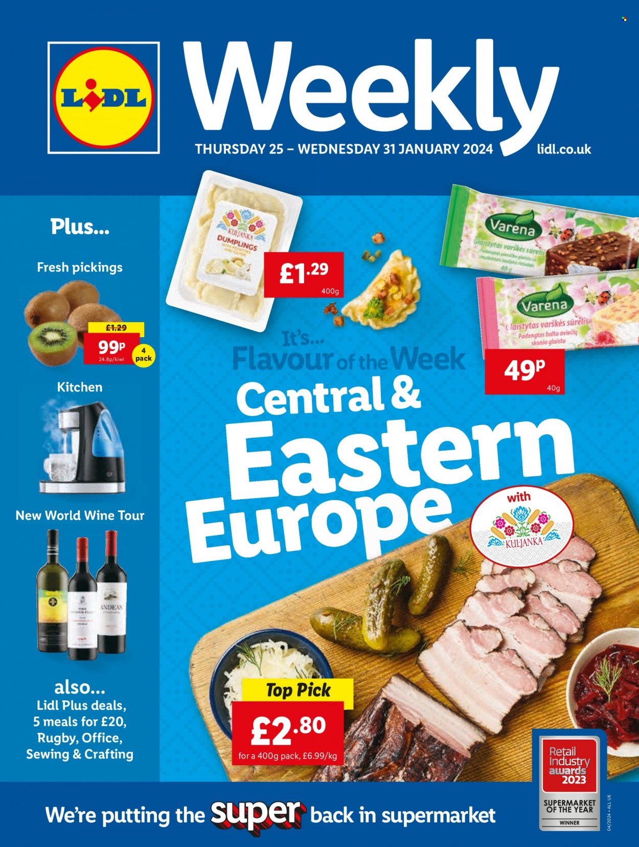 Lidl offer - 25/01/2024 - 31/01/2024. Page 1