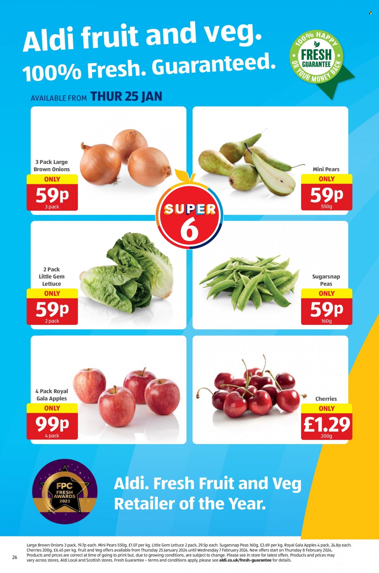 Aldi offer - 25/01/2024 - 28/01/2024. Page 26