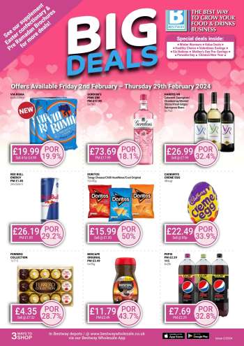 Bestway offer  - 02/02/2024 - 29/02/2024.