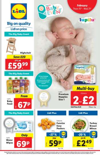 Lidl offer  - 15/02/2024 - 21/02/2024.