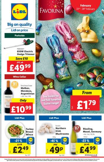 Lidl offer  - 22/02/2024 - 28/02/2024.