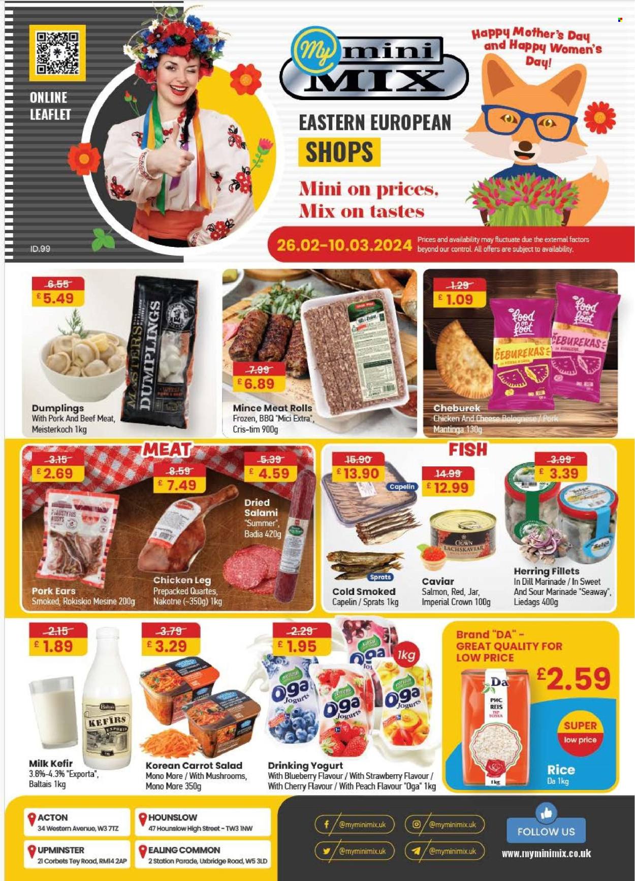 MyMINIMIX offer - 26/02/2024 - 10/03/2024. Page 1