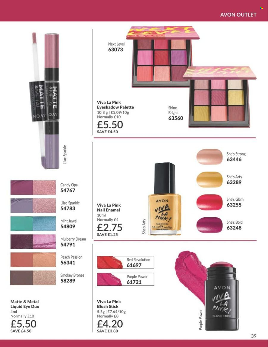 Avon offer - 01/03/2024 - 31/03/2024. Page 39