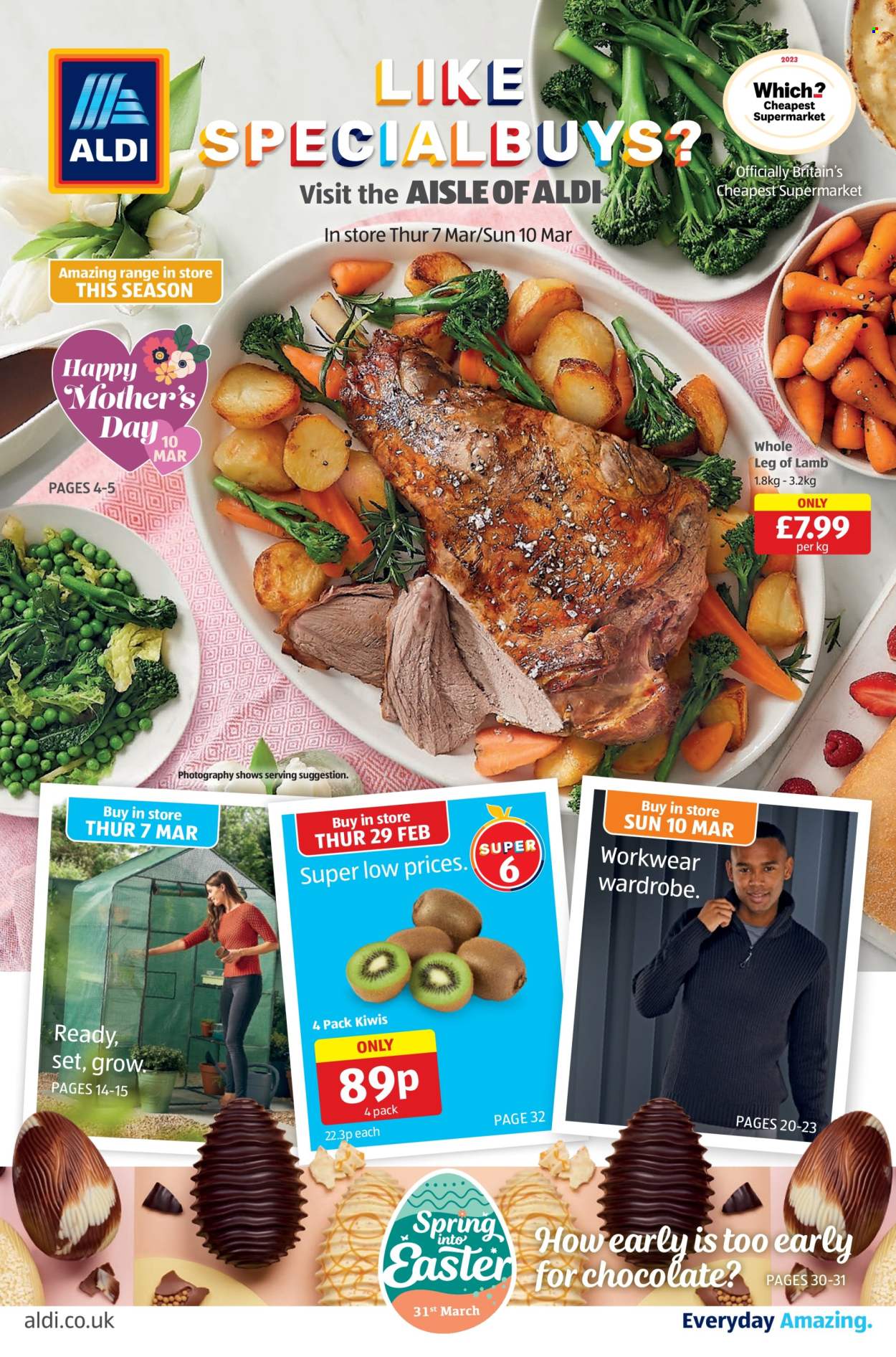 Aldi offer - 07/03/2024 - 10/03/2024. Page 1