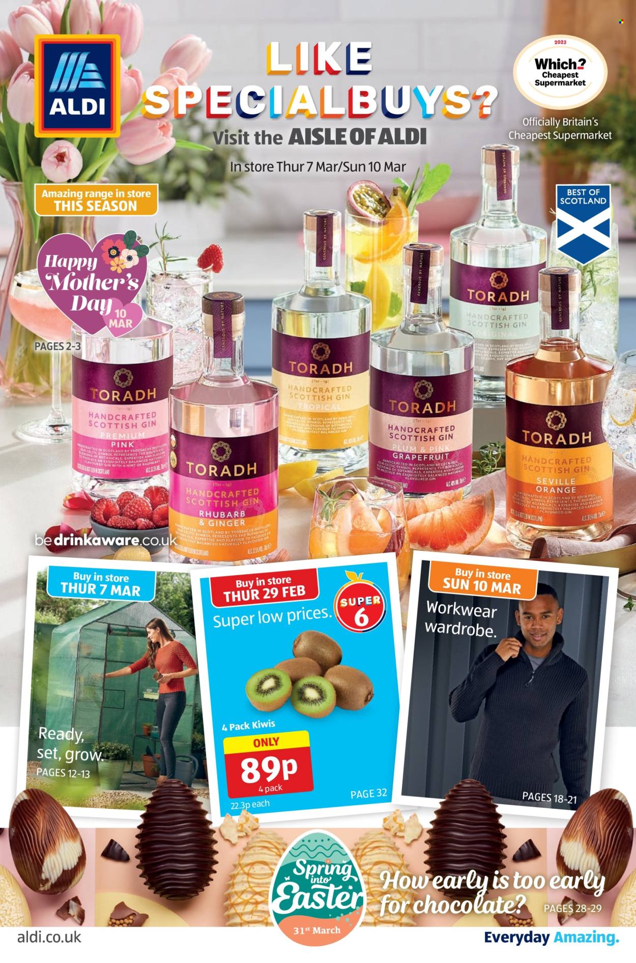 Aldi offer - 07/03/2024 - 10/03/2024. Page 1