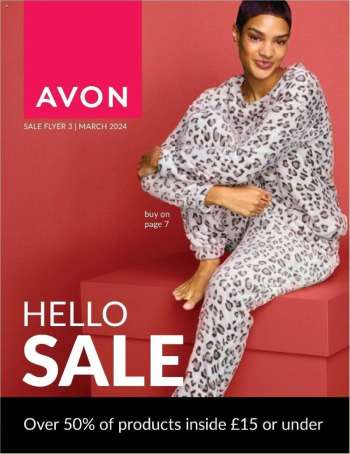 Avon offer  - 01/03/2024 - 31/03/2024.