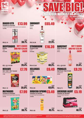 Bestway offer  - 08/03/2024 - 14/03/2024.