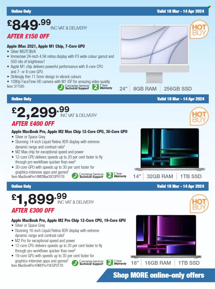 Costco offer - 18/03/2024 - 14/04/2024. Page 23