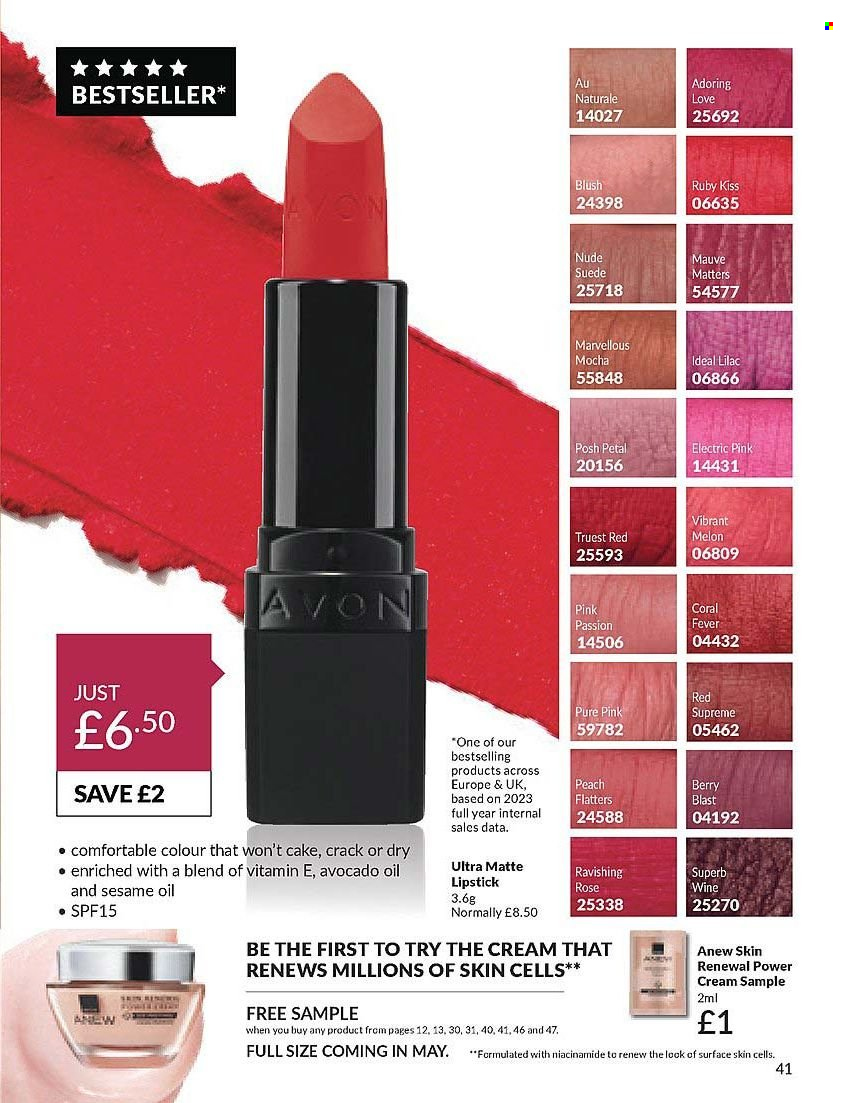 Avon offer - 01/04/2024 - 30/04/2024. Page 41