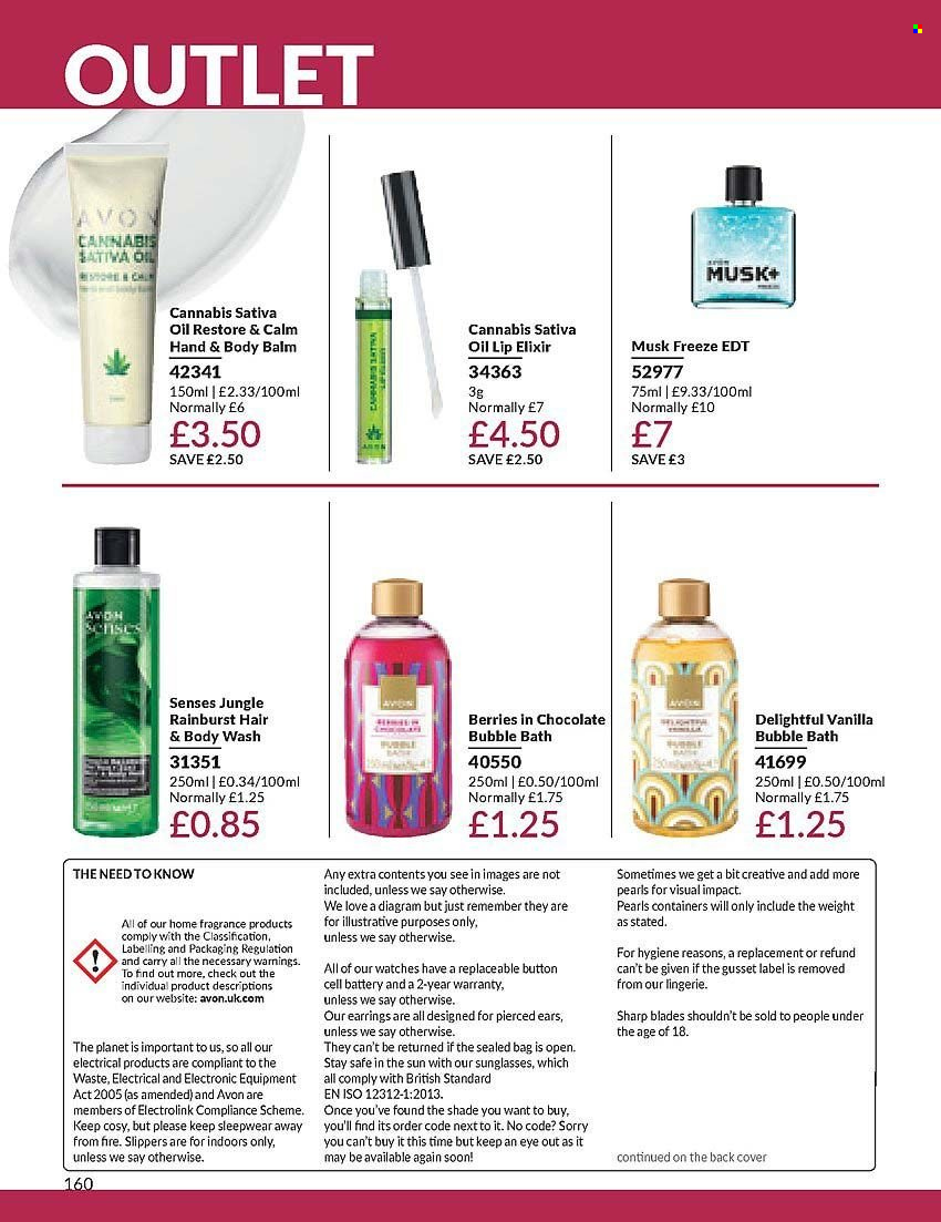 Avon offer - 01/04/2024 - 30/04/2024. Page 160