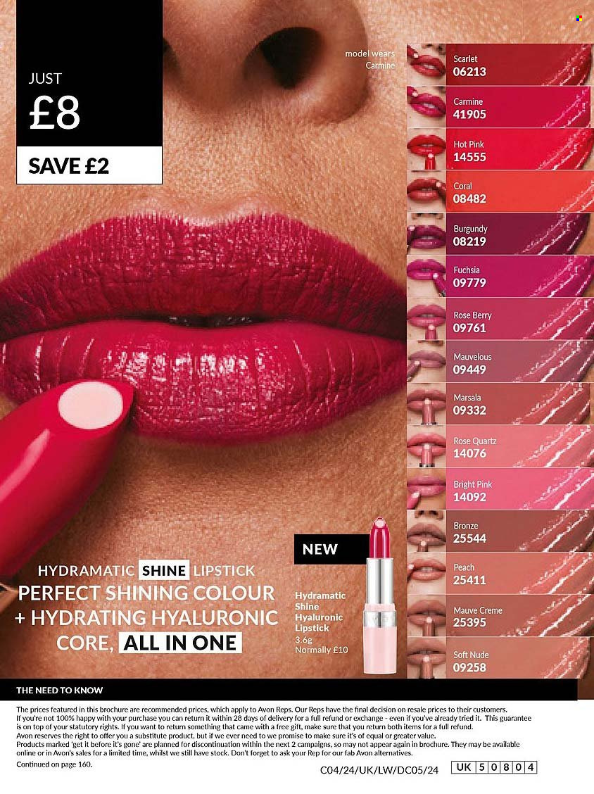 Avon offer - 01/04/2024 - 30/04/2024. Page 196