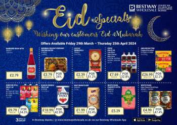 Bestway offer  - 29/03/2024 - 25/04/2024.