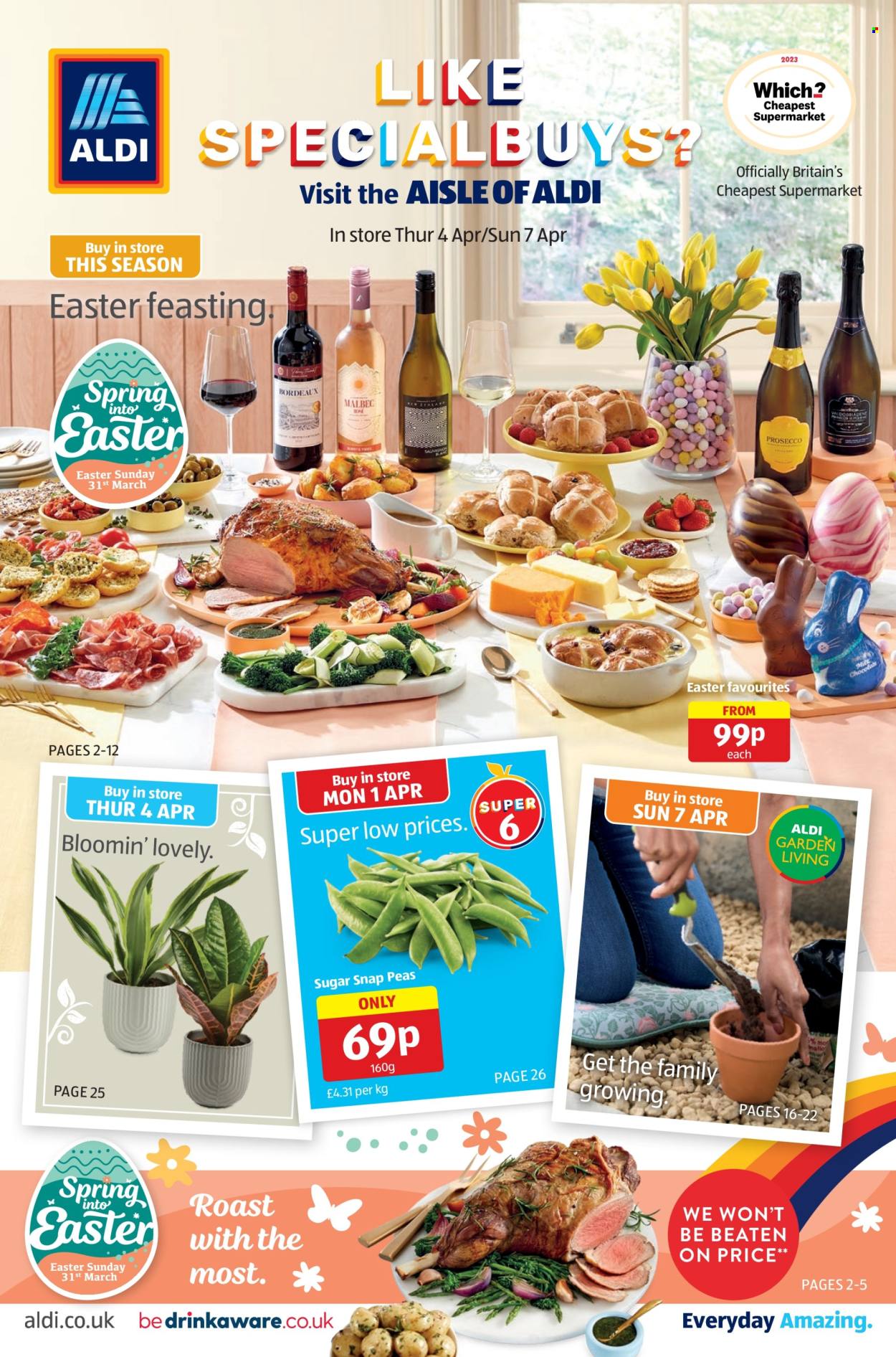 Aldi offer - 04/04/2024 - 07/04/2024. Page 1