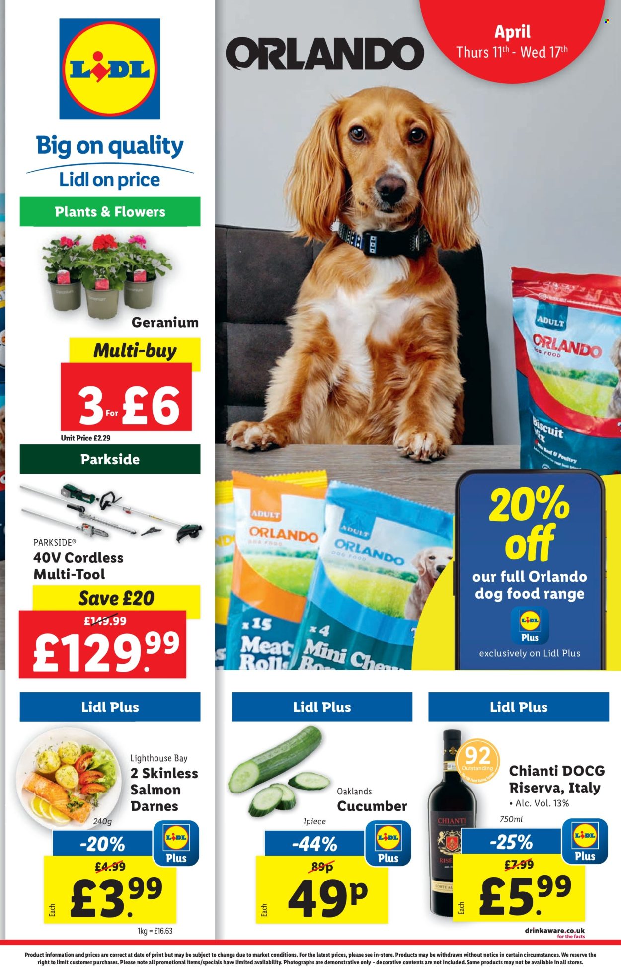 Lidl offer - 11/04/2024 - 17/04/2024. Page 1