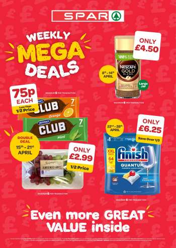 SPAR offer  - 08/04/2024 - 28/04/2024.