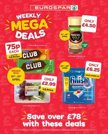 SPAR offer  - 08/04/2024 - 28/04/2024.