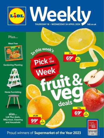 Lidl offer  - 18/04/2024 - 24/04/2024.