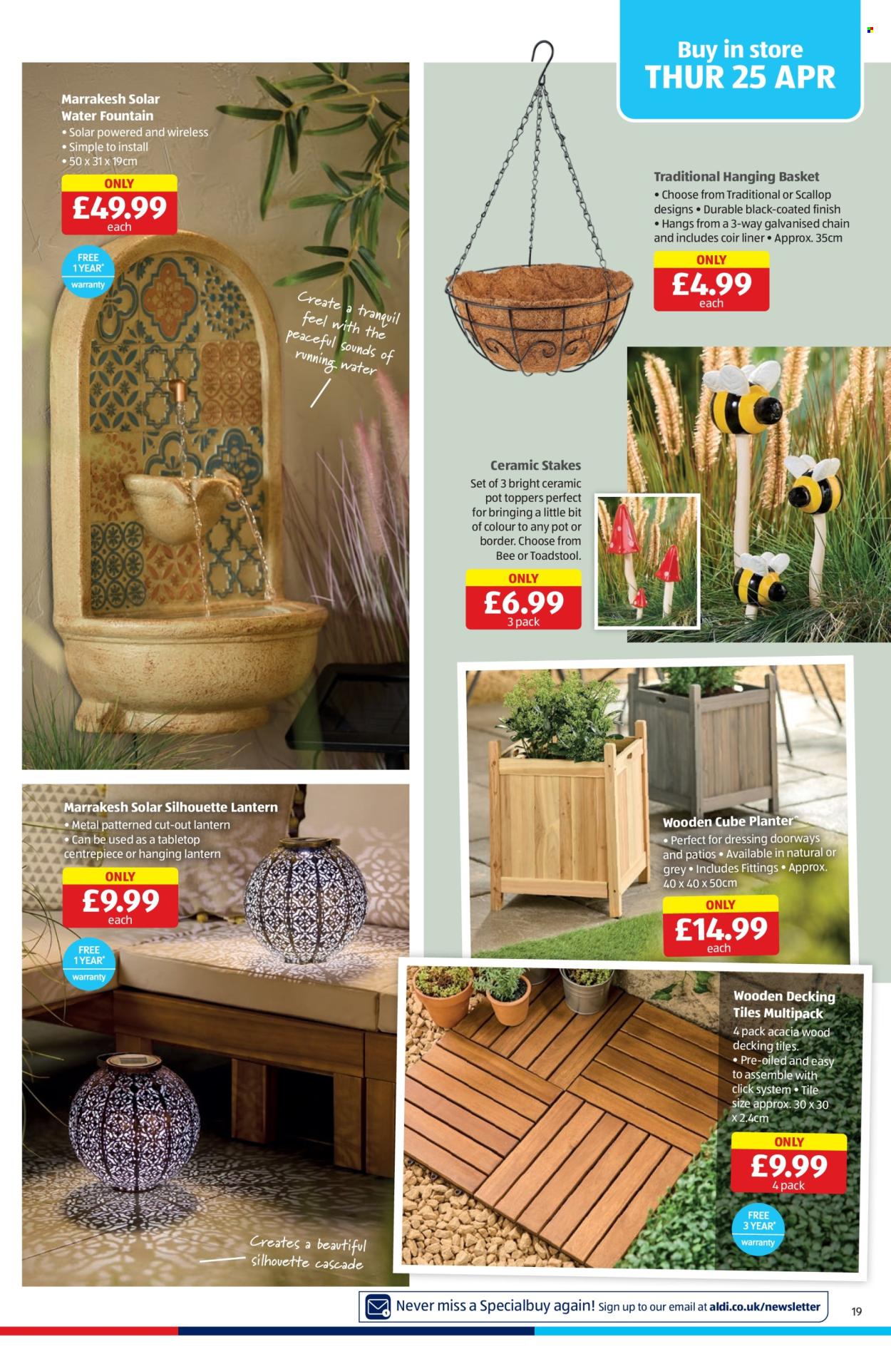 Aldi offer - 25/04/2024 - 28/04/2024. Page 19