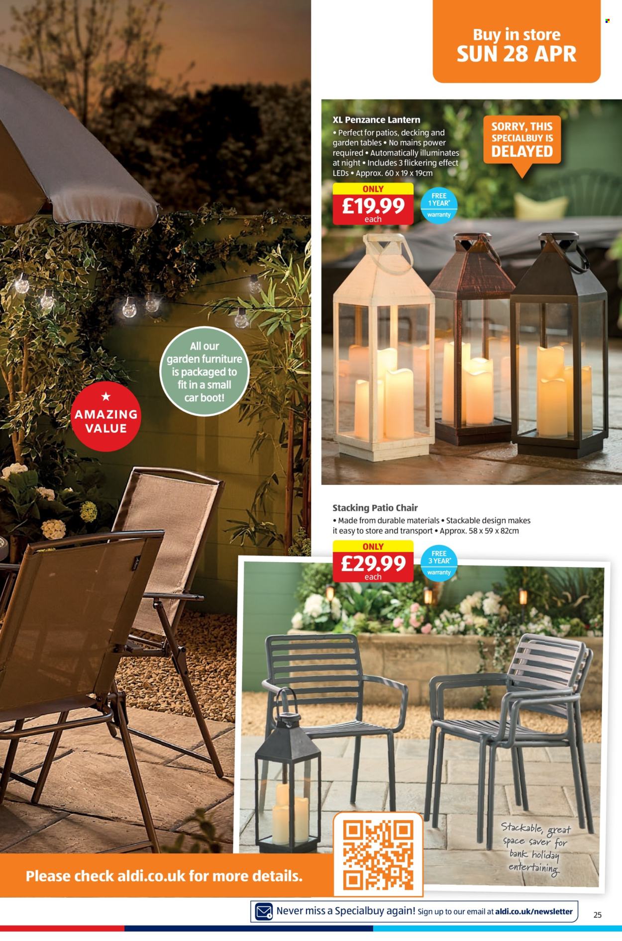 Aldi offer - 25/04/2024 - 28/04/2024. Page 25