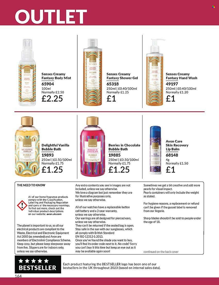 Avon offer - 01/05/2024 - 31/05/2024. Page 164