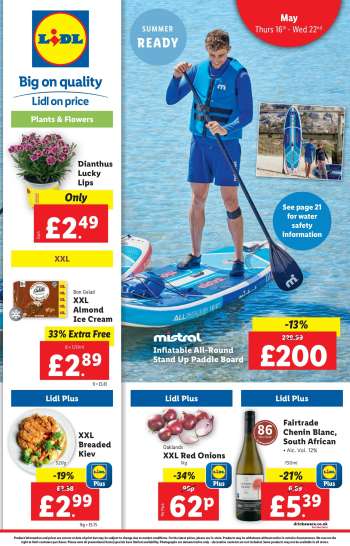 Lidl offer  - 16/05/2024 - 22/05/2024.