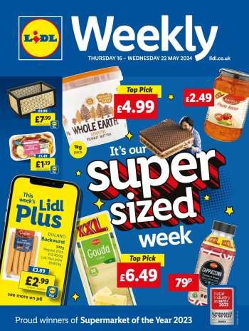 Lidl offer  - 16/05/2024 - 22/05/2024.