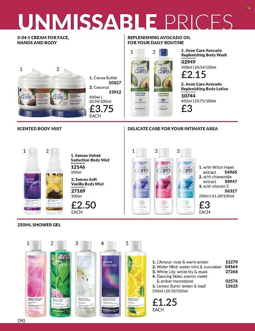 Avon offer - 01/06/2024 - 30/06/2024. Page 190