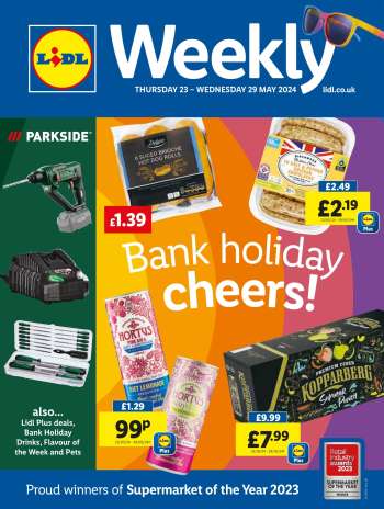 Lidl offer  - 23/05/2024 - 29/05/2024.