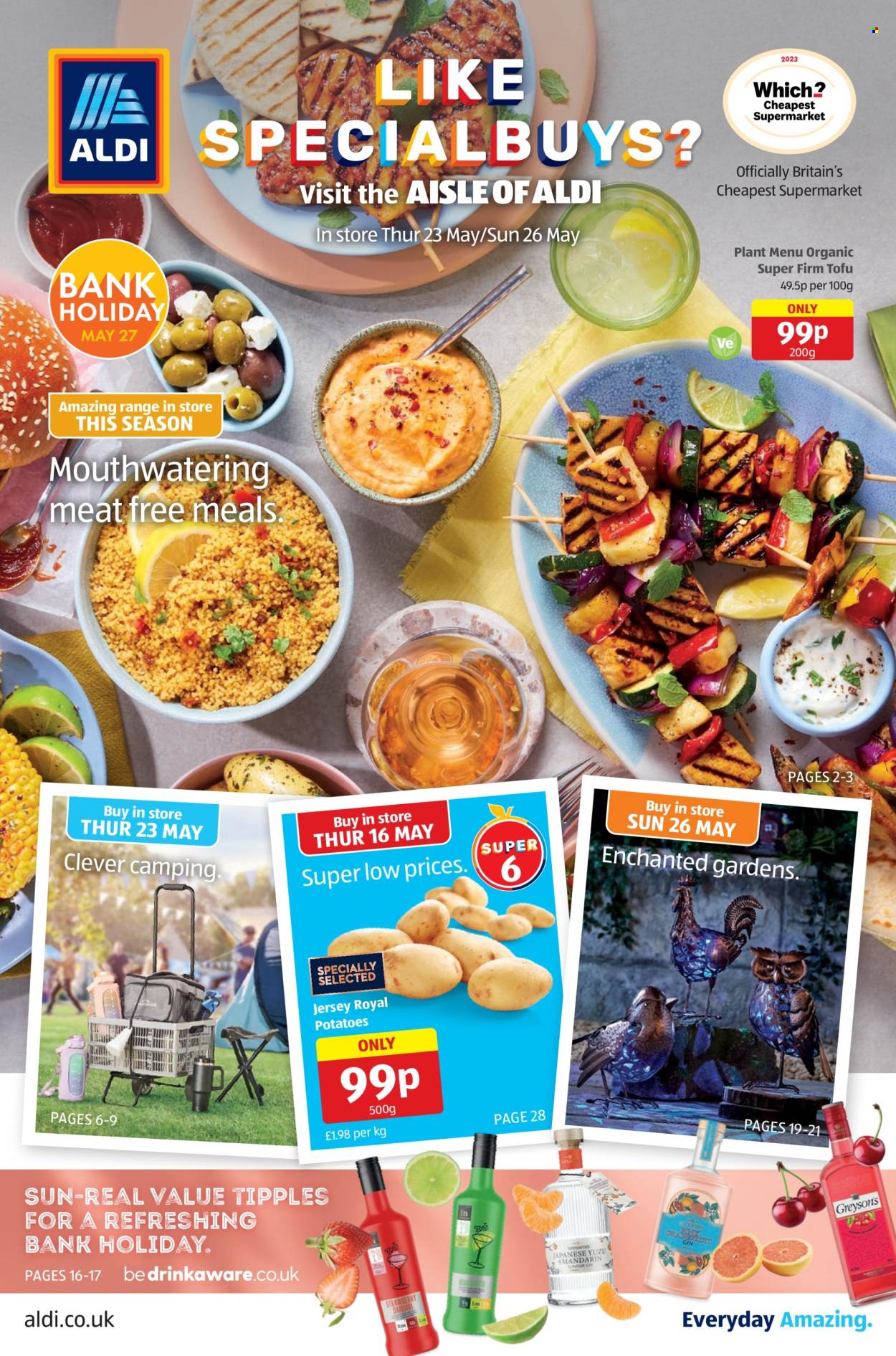 Aldi offer - 23/05/2024 - 26/05/2024. Page 1