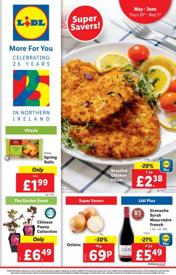 Lidl offer  - 30/05/2024 - 05/06/2024.