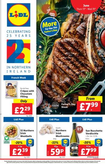 Lidl offer  - 13/06/2024 - 19/06/2024.