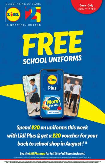 Lidl offer  - 27/06/2024 - 03/07/2024.