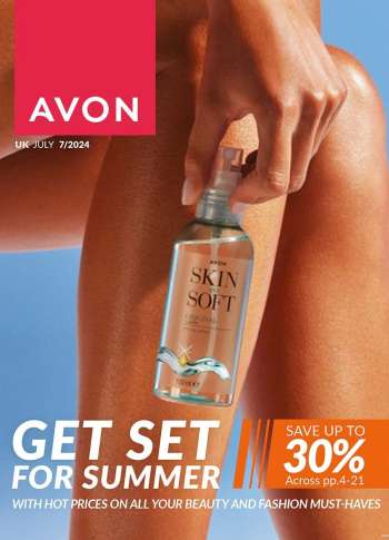 Avon offer  - 01/07/2024 - 31/07/2024.