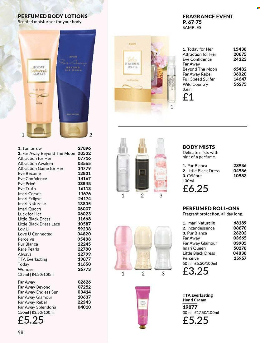 Avon offer - 01/07/2024 - 31/07/2024. Page 98