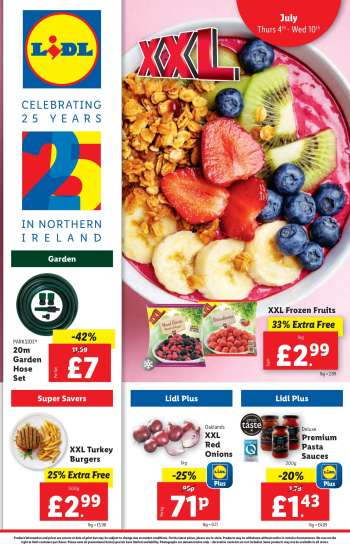Lidl offer  - 04/07/2024 - 10/07/2024.
