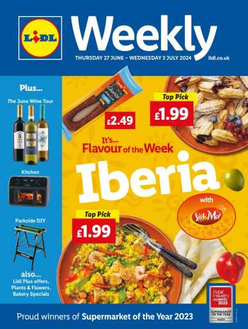 Lidl offer  - 27/06/2024 - 03/07/2024.