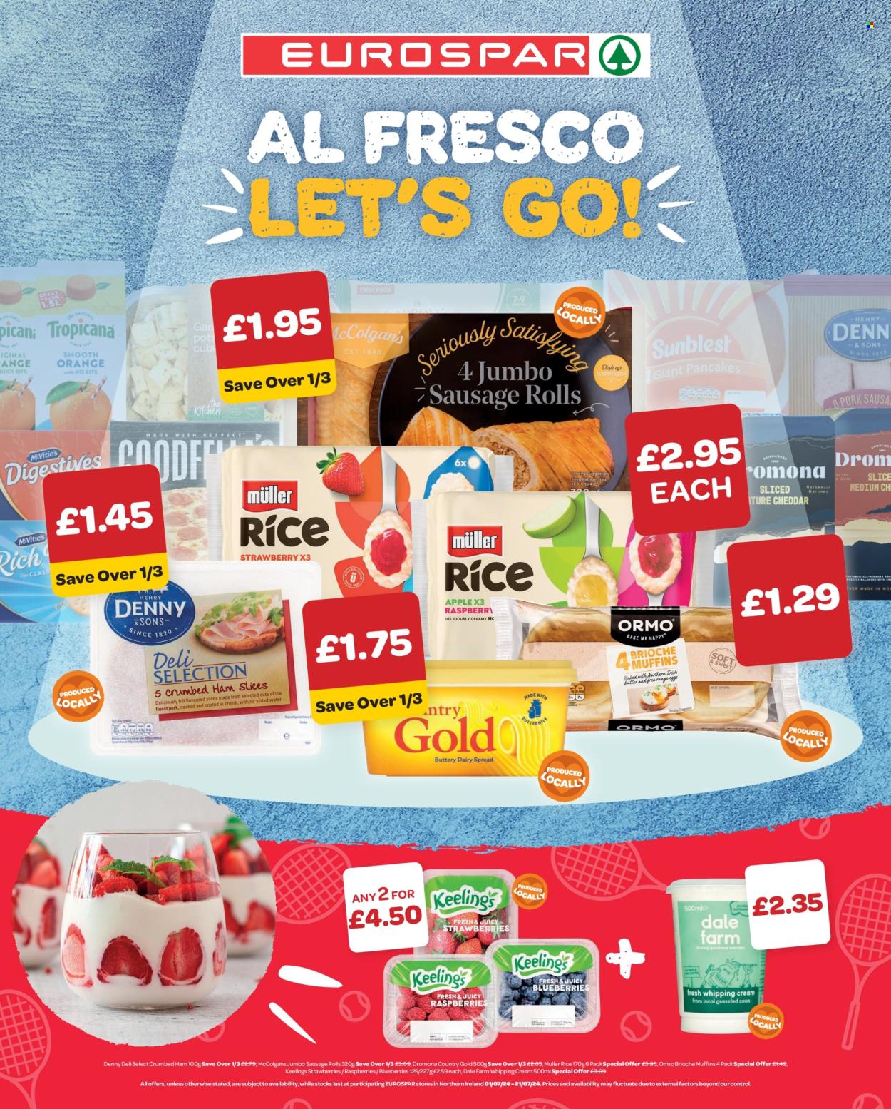 EUROSPAR offer - 01/07/2024 - 21/07/2024. Page 1