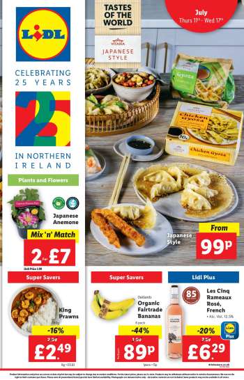 Lidl offer  - 11/07/2024 - 17/07/2024.