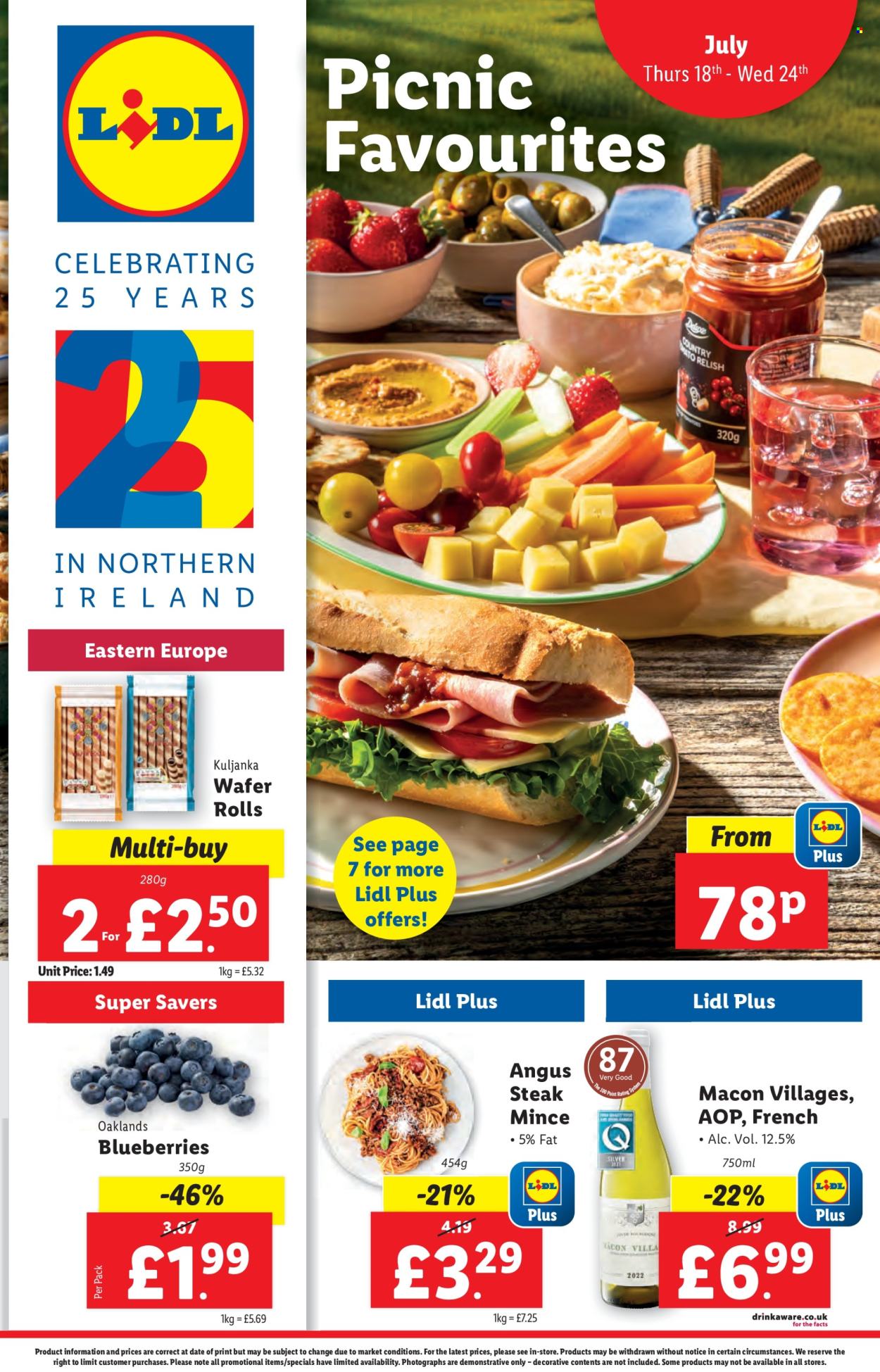Lidl offer - 18/07/2024 - 24/07/2024. Page 1