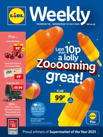 Lidl offer  - 18/07/2024 - 24/07/2024.