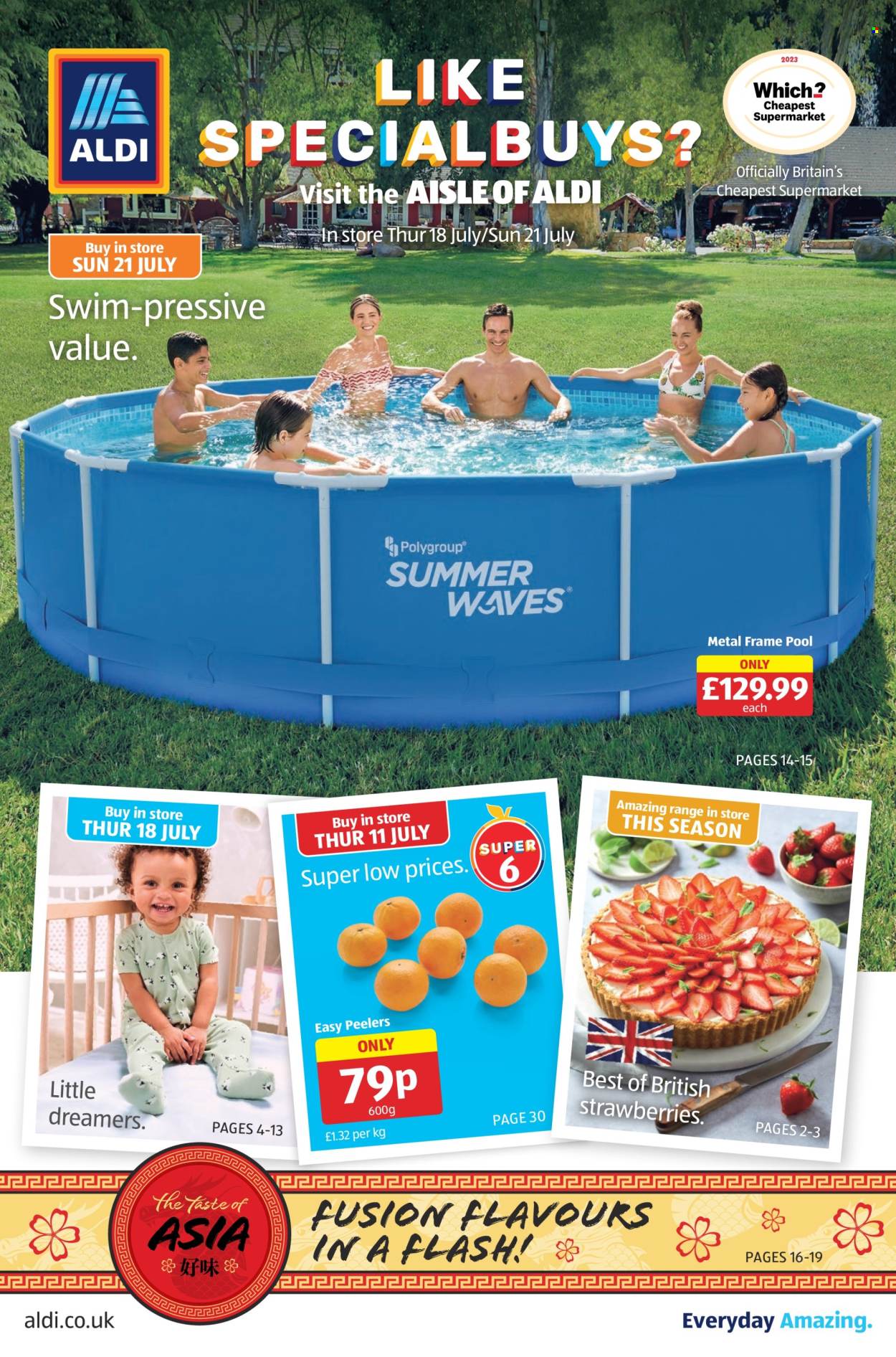 Aldi offer - 18/07/2024 - 21/07/2024. Page 1