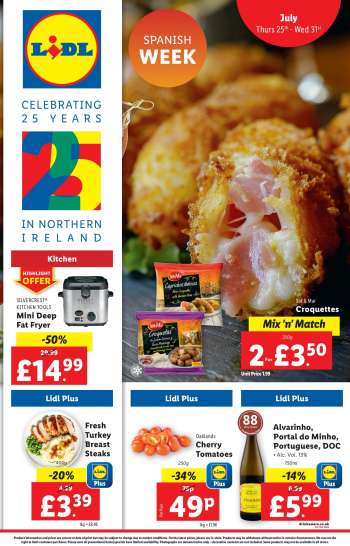 Lidl offer  - 25/07/2024 - 31/07/2024.