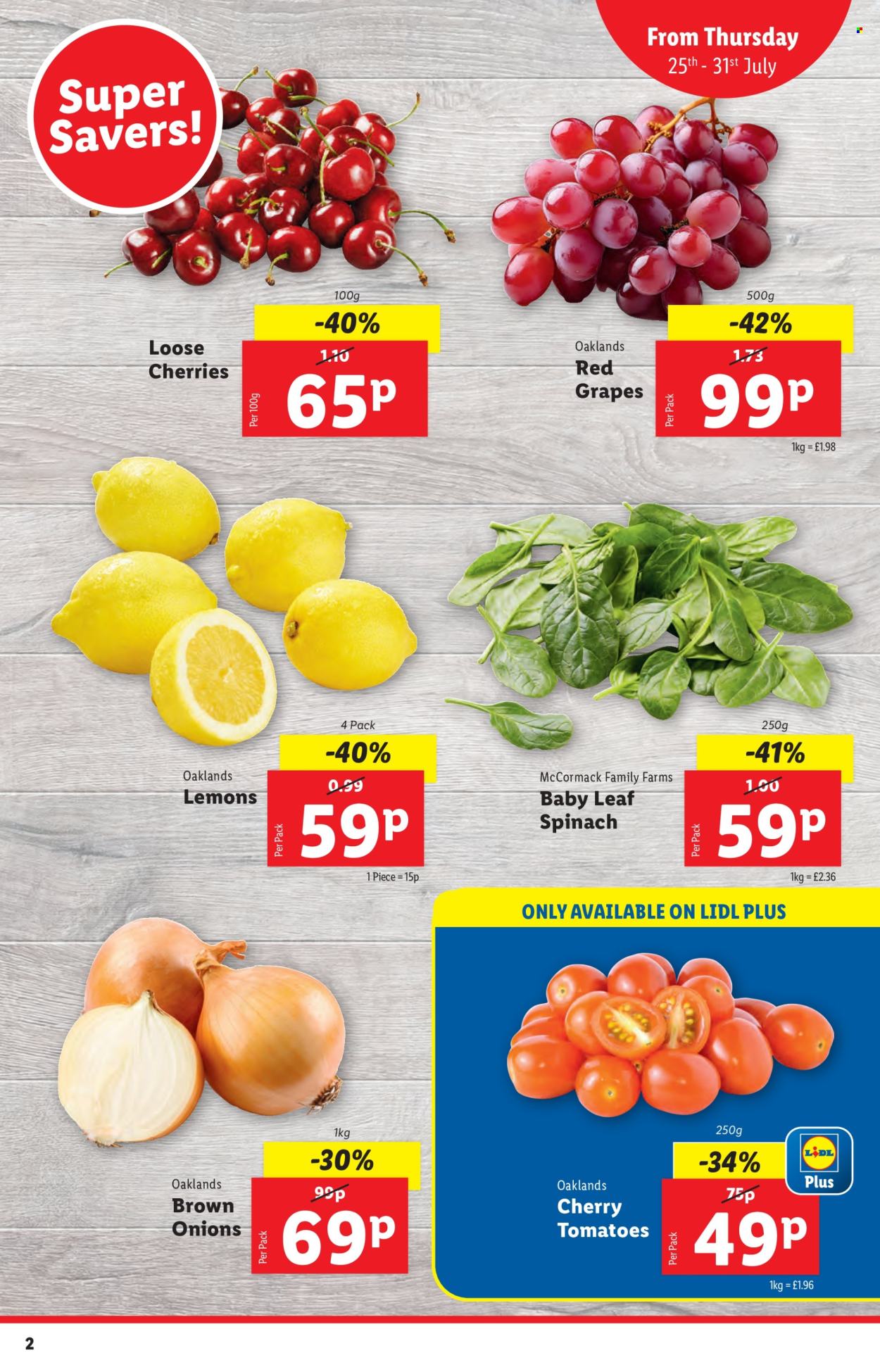 Lidl offer - 25/07/2024 - 31/07/2024. Page 2