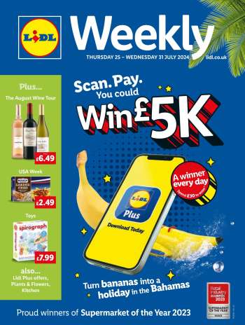 Lidl offer  - 25/07/2024 - 31/07/2024.